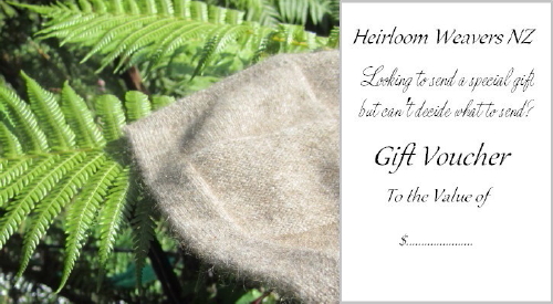 Heirloom Weavers NZ Gift Voucher